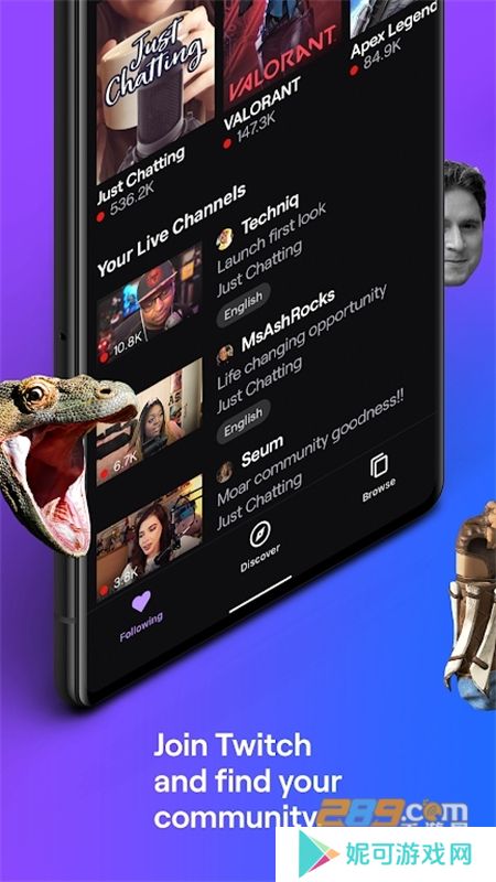 twitch直播平台客户端app官方下载安卓版